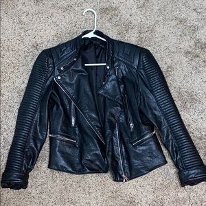 Zara Basic Outerwear Biker Jacket
